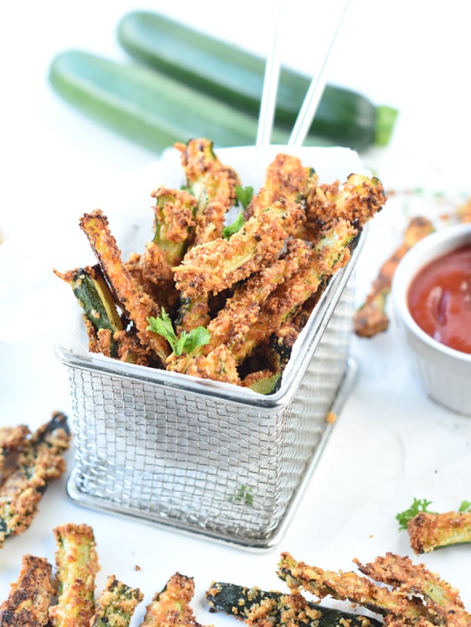 Low carb Zucchini Fries