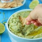 KETO SPINACH AVOCADO DIP #ketodip #ketorecipes #keto #appetizers #avocadodip #avocado