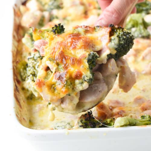 Keto Chicken Bacon Ranch Casserole