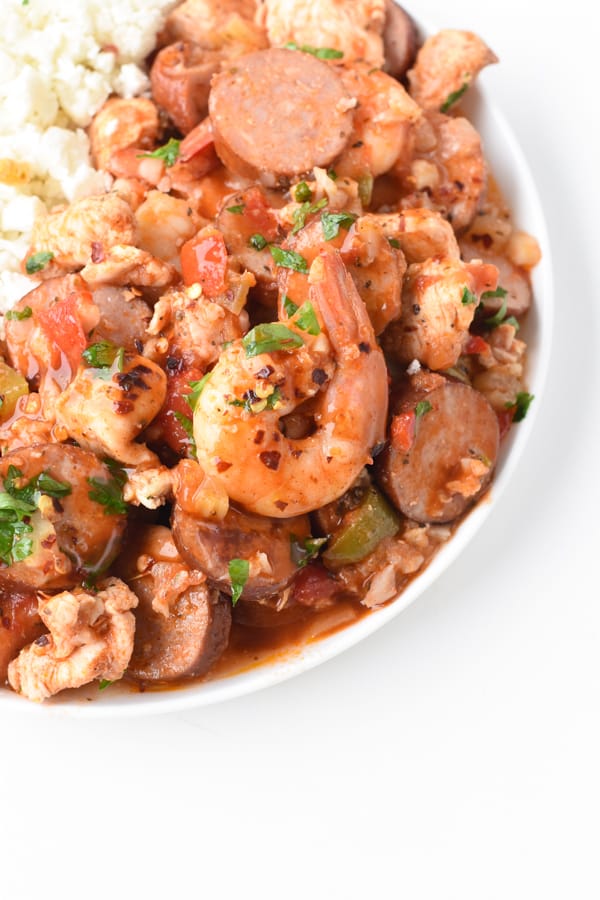 chicken and chorizo jambalaya