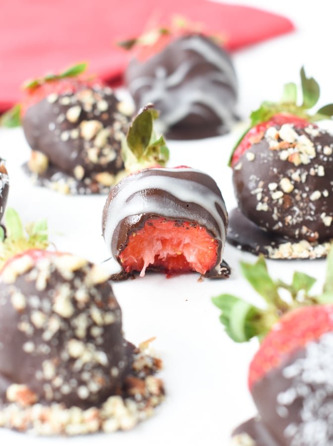 chocolate covered strawberries keto