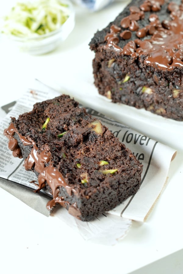 paleo chocolate zucchini bread keto