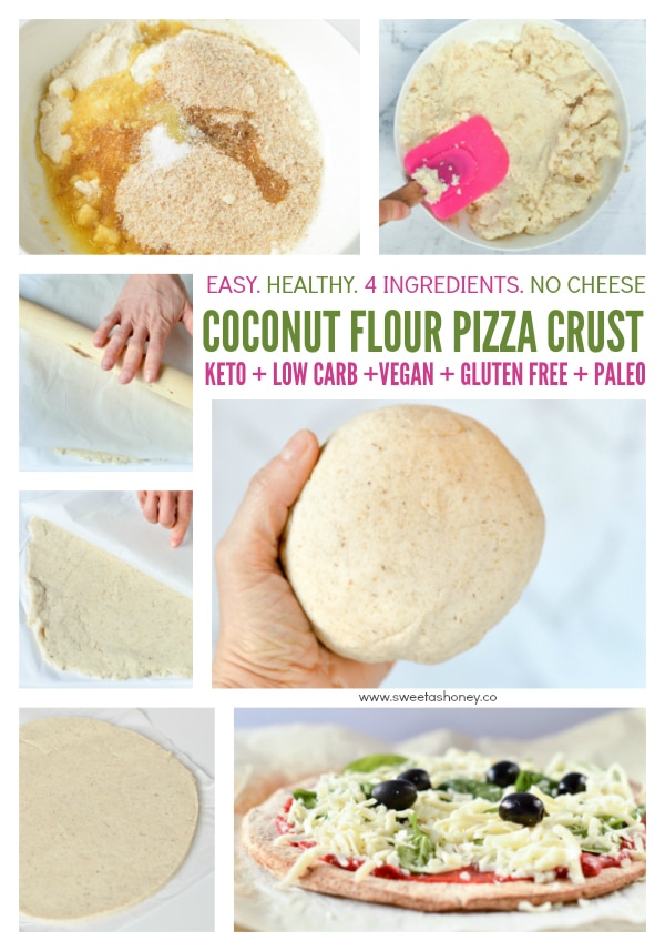 coconut flour pizza crust vegan gluten free