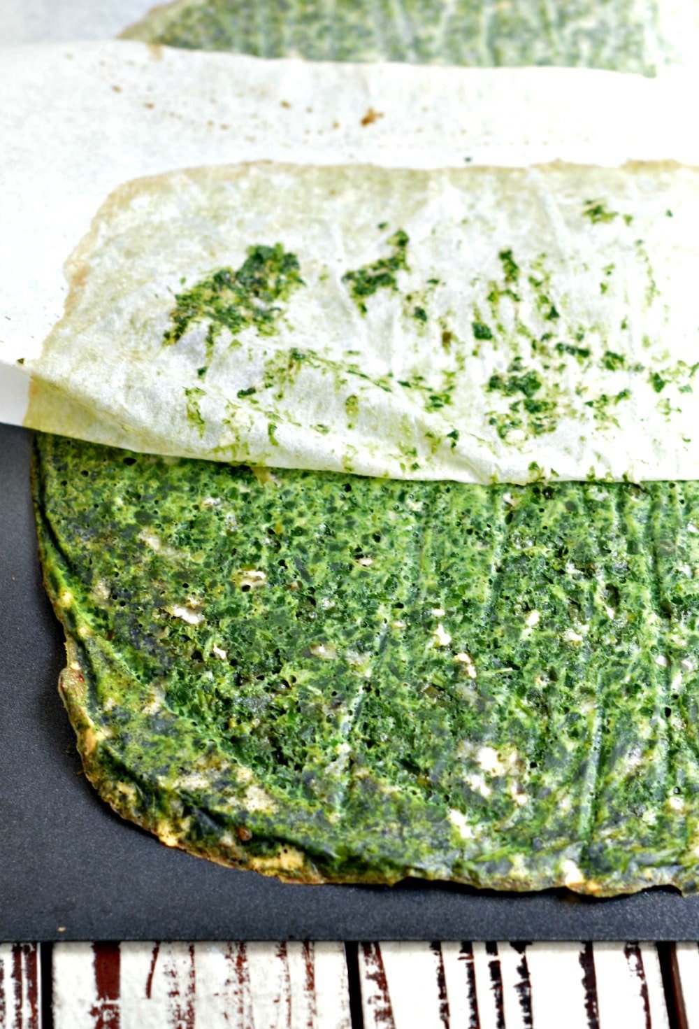 Spinach Pizza Crust