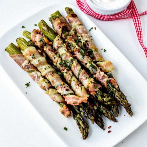 Bacon-Wrapped Asparagus Recipe (Oven-Baked)