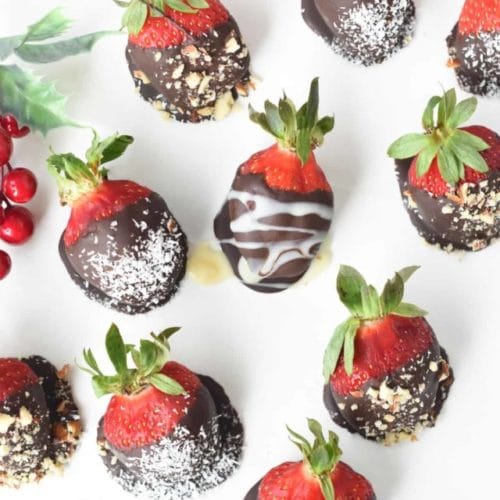 Chocolate Covered Strawberries (Keto, Low-Carb)