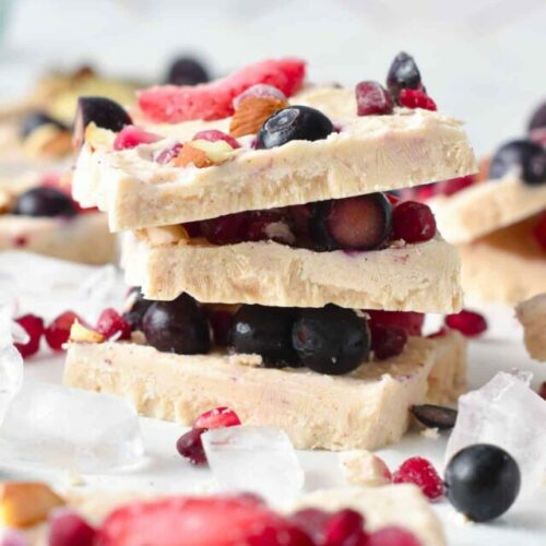 Low-Calorie Frozen Cottage Cheese Bark Is The Perfect Cold Snack