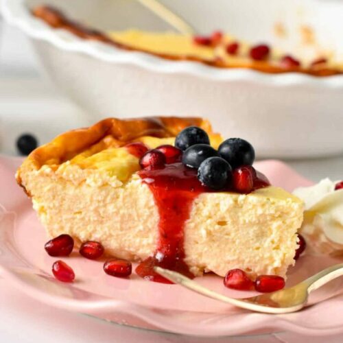 Cottage Cheese Cake (10g Protein per Slice)