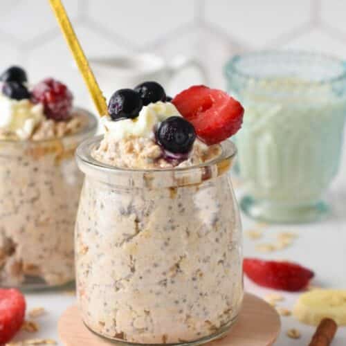 Cottage Cheese Overnight Oats