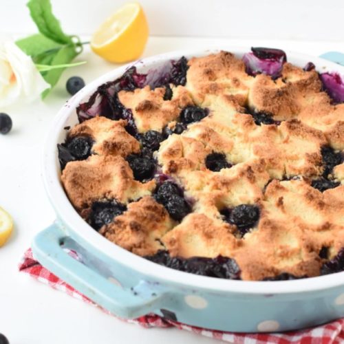Gluten-Free Blueberry Cobbler Recipe