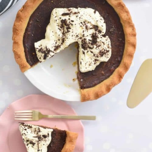 Chocolate Pie (Keto, Gluten-free)