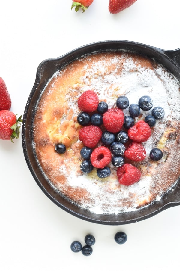 Keto Dutch Baby Pancake