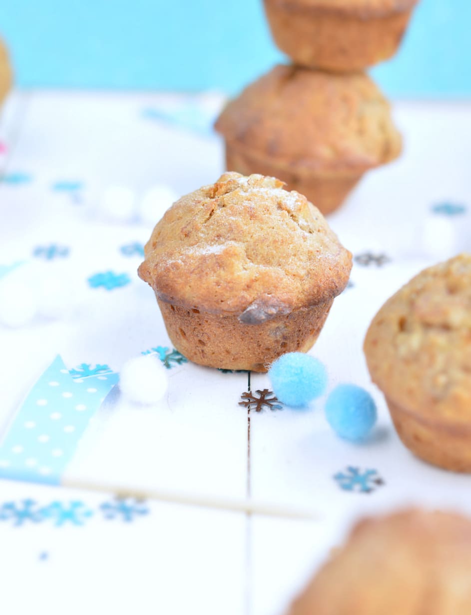 whole wheat banana muffins