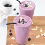 healthy blueberry smoothiehealthy blueberry smoothie