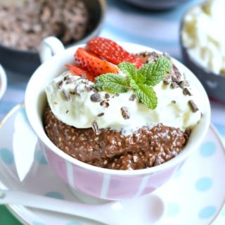 Chocolate Chia Seed Pudding Sugar Free