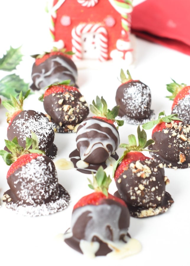 keto Chocolate covered strawberries