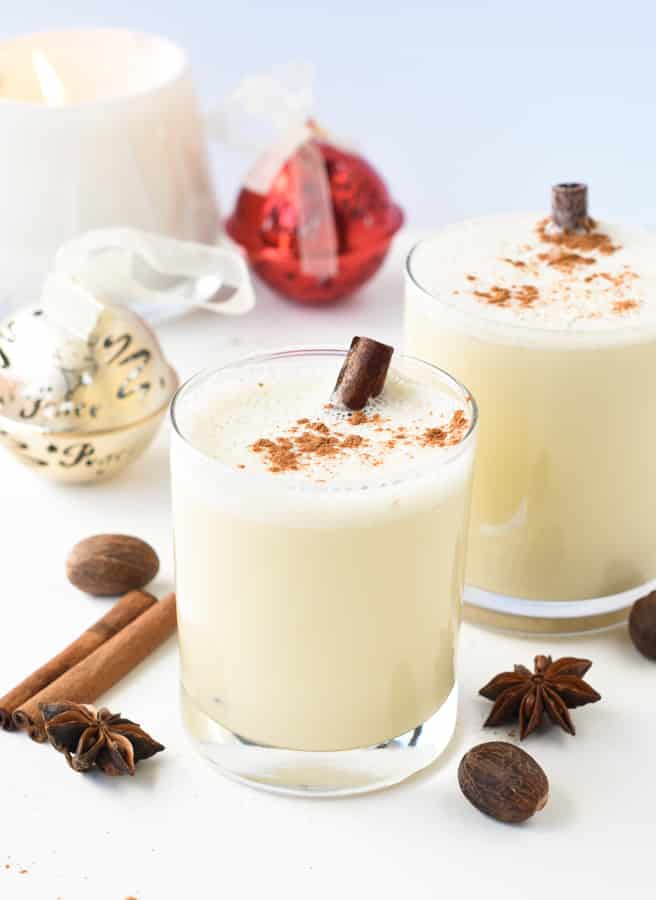 keto low carb eggnog recipe