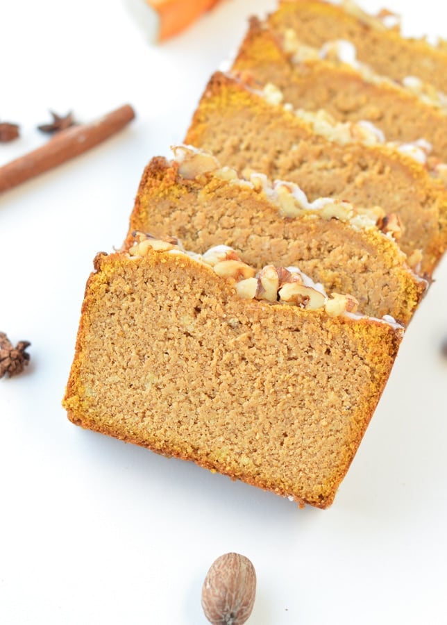 KETO PUMPKIN BREAD with almond flour, easy moist, gluten free #ketopumpkinbread #pumpkin #bread #keto #best #easy #healthy #glutenfree #moist #best #coconutflour #paleo #dairyfree #sugarfree #video