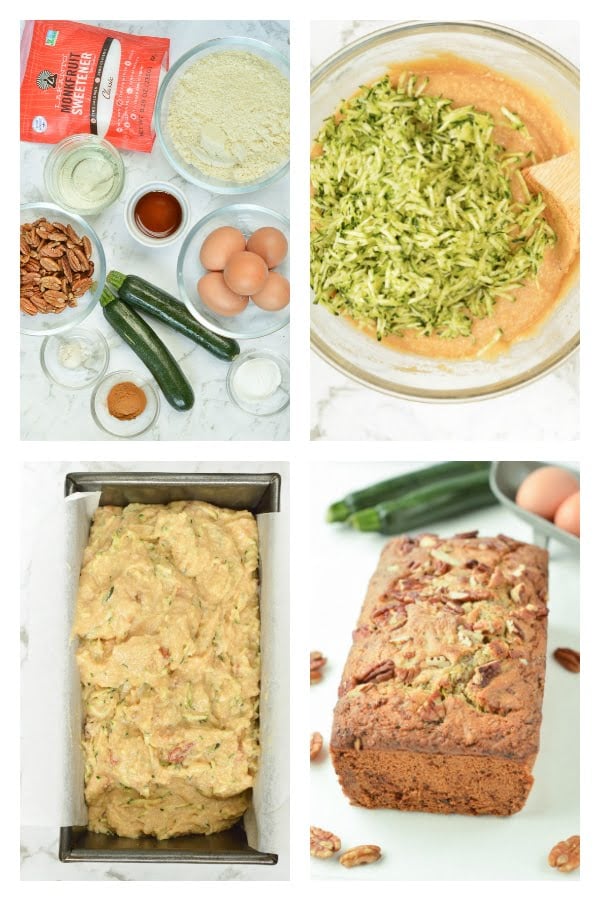 KETO ZUCCHINI BREAD with almond flour, gluten free #almondflour #zucchinibread #ketozuccinibread #easy #glutenfree #withswerve #videos #withwalnuts #paleo #healthy #zucchini #fallrecipes #fallspices 