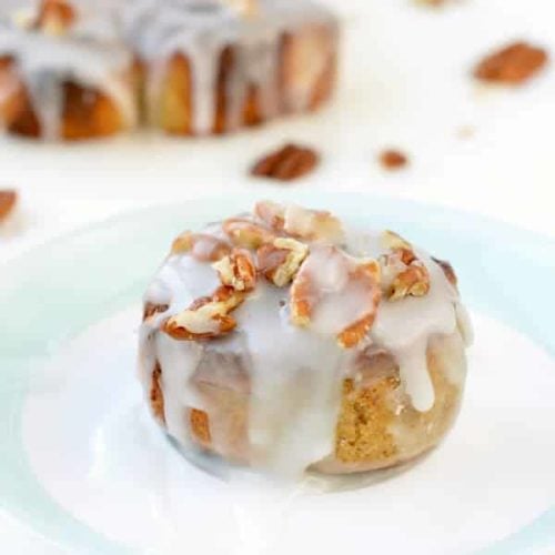 Almond Flour Cinnamon Rolls