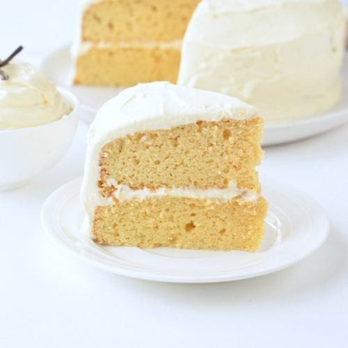 Vanilla Keto Cake Diabetic-Friendly