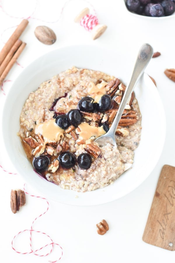 oatmeal with hemp hearts