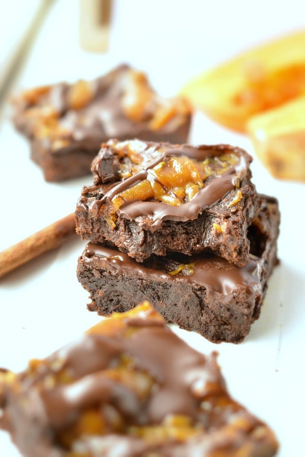 paleo pumpkin brownies vegan