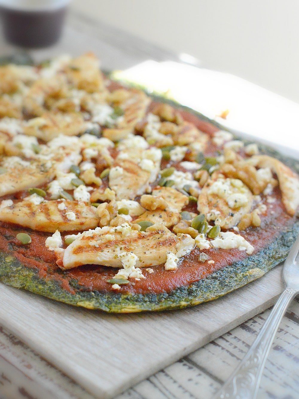 Spinach Pizza Crust