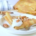 pumpkin crepes low carb