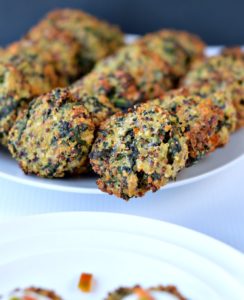 spinach quinoa patty