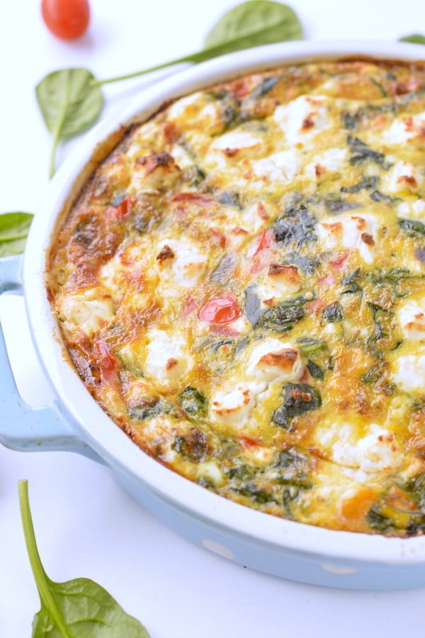 Keto Spinach Frittata