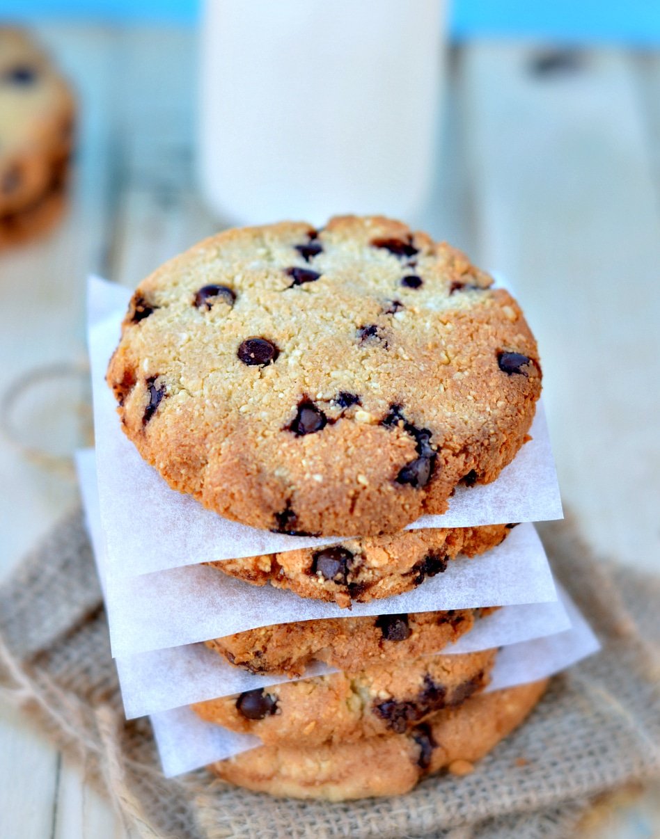Sugar free chocolate chip cookies | Low Carb, Gluten Free